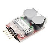 RC LiPo 2s 3s 4s Low Voltage Battery Dbl Buzz Checker by The Toyz 96