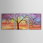 Paysage peint à la main peinture à l'huile Ensemble de 3 1302-LS0217