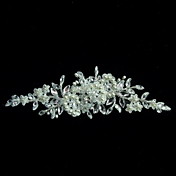Fashion Lace With Rhinestone/Pearl Women's Fascinators