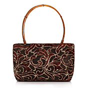 Elegante Polyester met Staaflijst 's avonds handtas / bovenste handgreep Bag (meer kleuren)