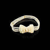 Sweet Pearl Party/Fashion Belt With Bow