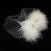 Gorgeous Net With Feather Women's Fascinators