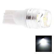 t10 1.5W Ampoule LED à lumière blanche pour lampe constructeur automobile latéral (DC 12V)
