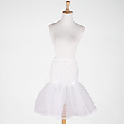 Taft A-Linie 2 Tiers Short-Length Slip-Style / Hochzeit Petticoat