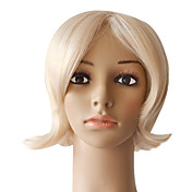 Lace Front 8 Inch Silky Straight High Quality Synthetic Hair Wigs