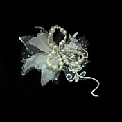 Fashion Satin With Pearl Women's Fascinators