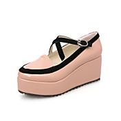 Leatherette Platform Heel Platforms With Buckle Party / Evening Shoes (More Colors)