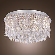 Lámpara Chandelier de Cristal con 12 Bombillas - MAVERICK