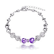 Chic Alloy With Crystal / Rhinestone Women's Bracelet (More Colors)