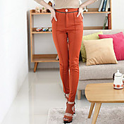 Hoge taille dames Skinny Broek (Slim Fit)