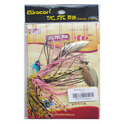 Eurocor Metall Bait Spinner Fischköder 21G (Farbe Random)