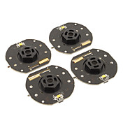 GT Lights ruota dinamiche dell'alimentazione LED Set Bianco per 1/8 1/10 scala Mozzi esagonali w/12mm