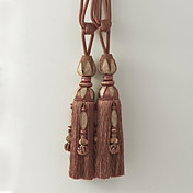 Classic Red Rayon Tassel (ett par)