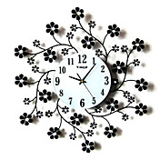 22 "Europa Floral Metal Klok van de Muur