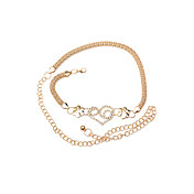 Delicate Alloy Women's Fashion/Party Belt With Crystal