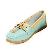 Leather Flat Heel Loafers & Slip-ons Honeymoon Shoes (More Colors)