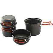 Acampar al aire libre 2-3 Personas Cup / Pot Set 149 × 111mm