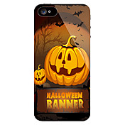 Pumpkin Pattern Front and Back Sticker for iPhone 5