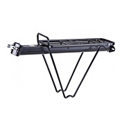 Bicicleta Estantes de aleación de aluminio ajustables con barandilla (Negro) 62410