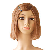 Lace Front 100% Indian Remy Hair Short Silky Straight Hair Wigs Multiple Colors Available