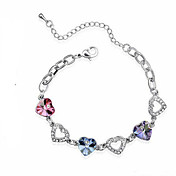 Unique Alloy With Crystal / Rhinestone Women's Bracelet
