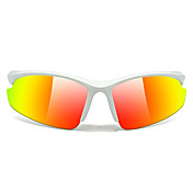 Topeak Sports Professional Cycling Glasses with TR90 Frame(Red and White Frame,Five Lens)TSR701WR