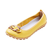 Chic Leder flach Heel Loafers & Slip-ons mit Schnalle Flitterwochen Schuhe (Weitere Farben)