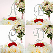 Wunderschöne Strass Monogramm Wedding Cake Topper