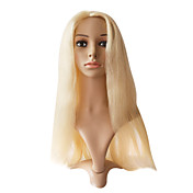 Pizzo frontale dei capelli indiani di 100% Remy 24 "capelli lisci Parrucche più colori disponibili
