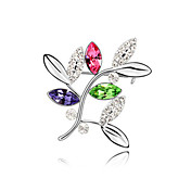 Gorgeous Alloy With Crystal Women's Brooch(More Colors)