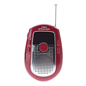 Moda USB / TF / Aux-in Mini Altavoz Música MP3/WMA FM Radio (DC 5V)