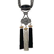 Classic Multi-farge Polyester Tassel (ett par)