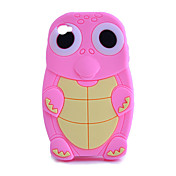 Silicon Cartoon Turtle Pattern Soft Case for iPhone 4/4S