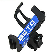 BETO Bicycle Durable Plastic+Steel Water Bottle Cage(Black)BC-105C