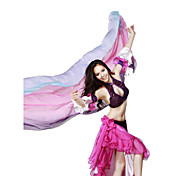 Rendimiento Dancewear Gradiente tul Velos Danza del Vientre para damas