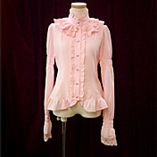 Retro Long Sleeve Cotton Aristocrat Lolita Blouse