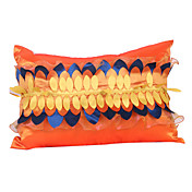 País de algodão Folhas de Tampa Pillow decorativa