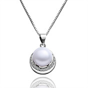 Piuttosto Cuprum Con Collane Cubic Zirconia / Pearl Donna