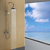 Contemporary Single Lever Rain Shower Faucet(Chrome Finish)