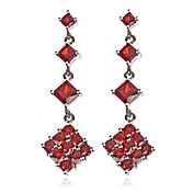 Unique Platinum Plated Cubic Zirconia Earrings(More Colors)
