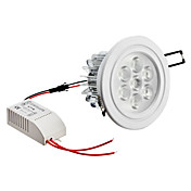 Dimmable 7W 630LM 3000-3500K Warm White Light LED Ceiling Bulb (85-265V)