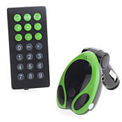 Multifuncional Reproductor MP3 FM Modulator con memoria de 2G de control remoto para los coches (la ayuda SD / MMC / TF)