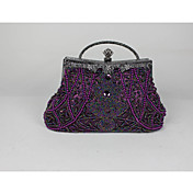 Women's Fashion bloemenprint Kralen Clutch