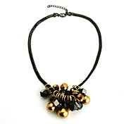 Gorgeous Women's Alloy with Stone Necklace