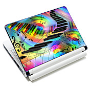 "Graceful Nota" Pattern Laptop Cover Sticker pelle di protezione per 10 "/ 15" Laptop 18339
