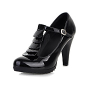 Beautiful Patent Leather Stiletto Heel Pumps With Buckle Party / Evening Shoes (More Colors)