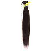Brasiliansk Virgin Hair 18 Inch Silky Straight Natural Color Machine Made bindeskud