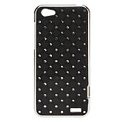 Caso duro del patrón cielo estrellado con el Rhinestone para HTC One V