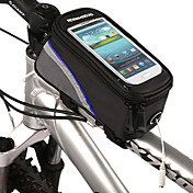 novo design de 4.2 polegadas saco frente de bicicleta com tela do telefone móvel transparente de PVC palpável