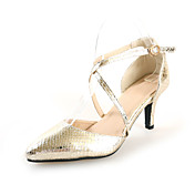Similicuir talon aiguille sandales avec impression Party / Evening Shoes animaux (plus de couleurs)